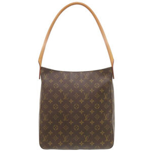 LOUIS VUITTON Brown Monogram Looping GM Shoulder Bag